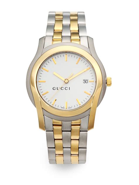 mens vintage gucci watch|stainless steel gucci watch men.